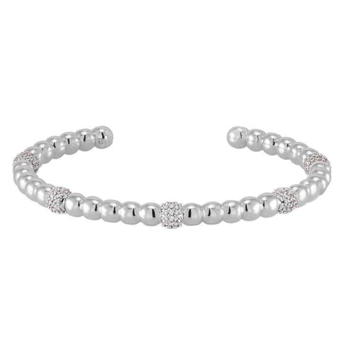 Lumi Shine armring - Rhodium